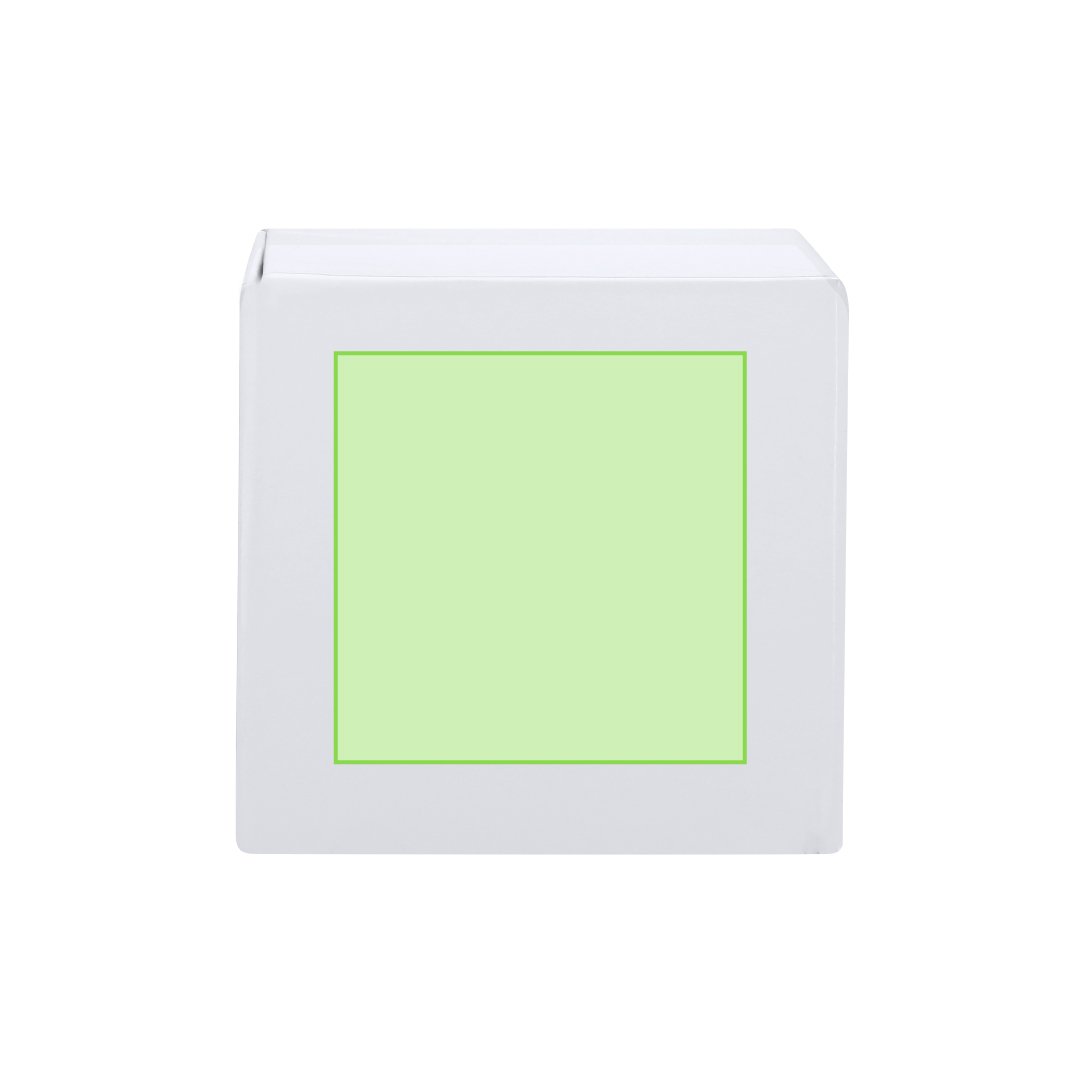 Vorderseite: 65 x 65 mm