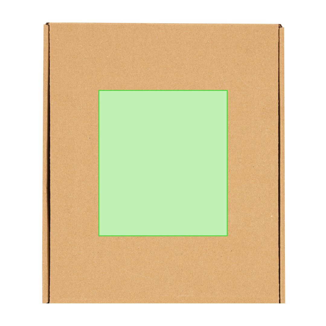 Vorderseite: 170 x 150 mm