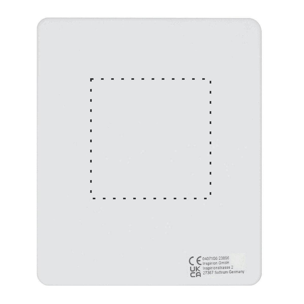 Vorderseite: 45x50mm (23cm²)