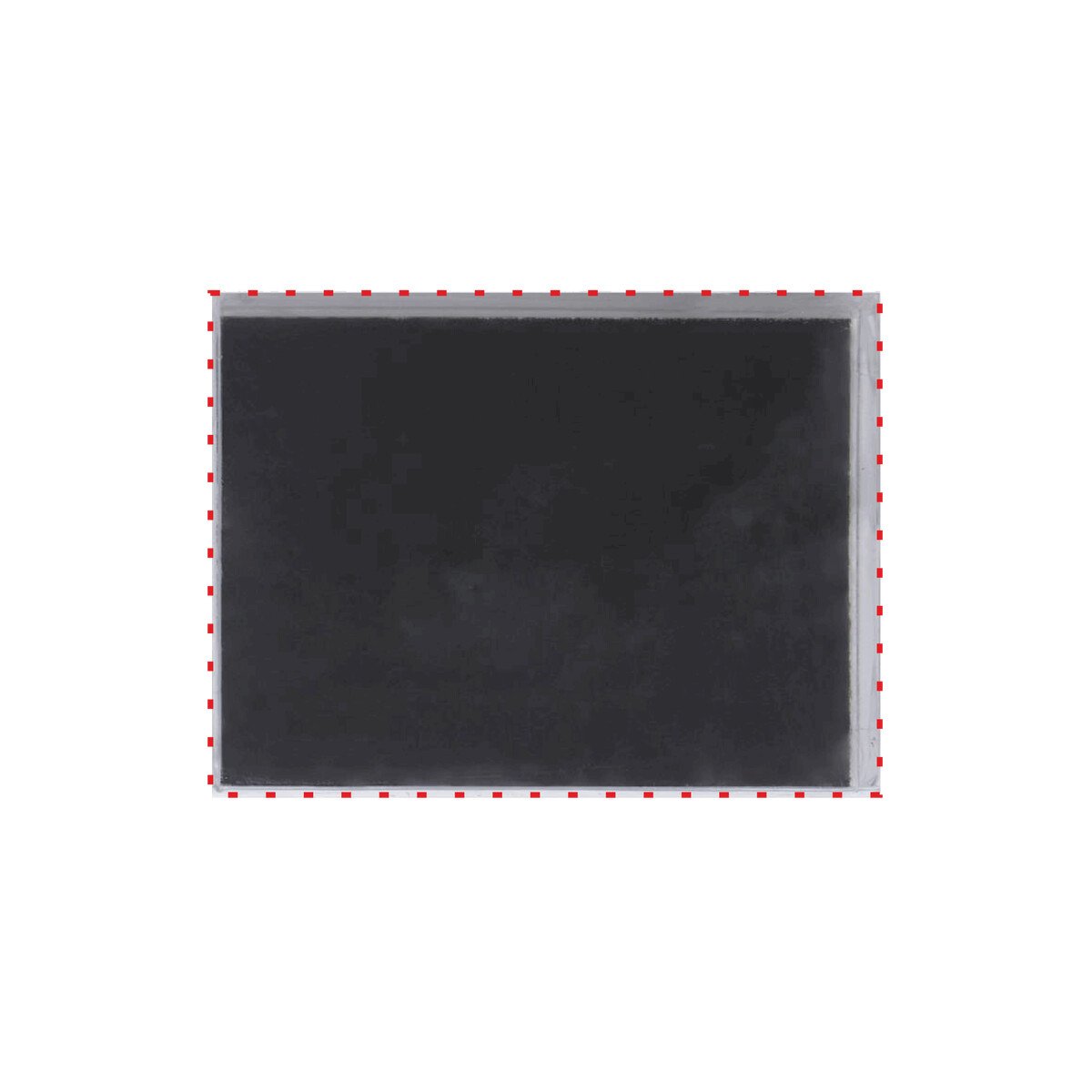 Vorderseite: 60x45mm (27cm²)