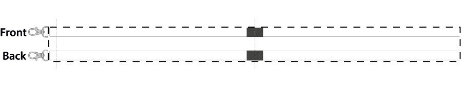 Vorderseite: W:933 mm x H:20 mm x D:0 mm
