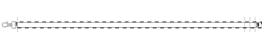 Vorderseite: W:965 mm x H:20 mm x D:0 mm