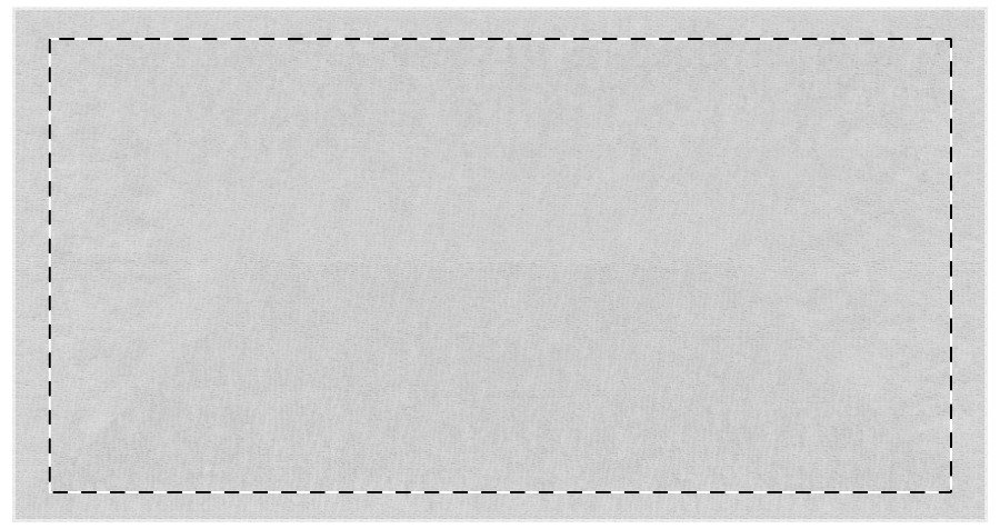 Vorderseite: 200 x 200 mm