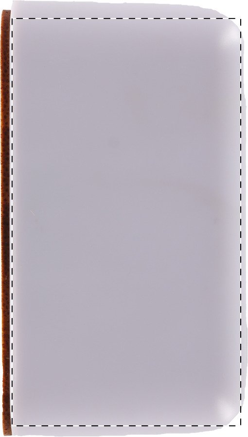 Vorderseite: 40 x 20 mm