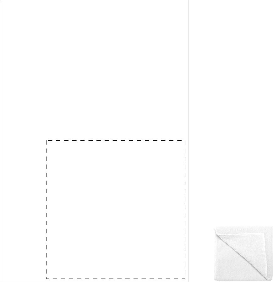 Vorderseite: 200 x 200 mm