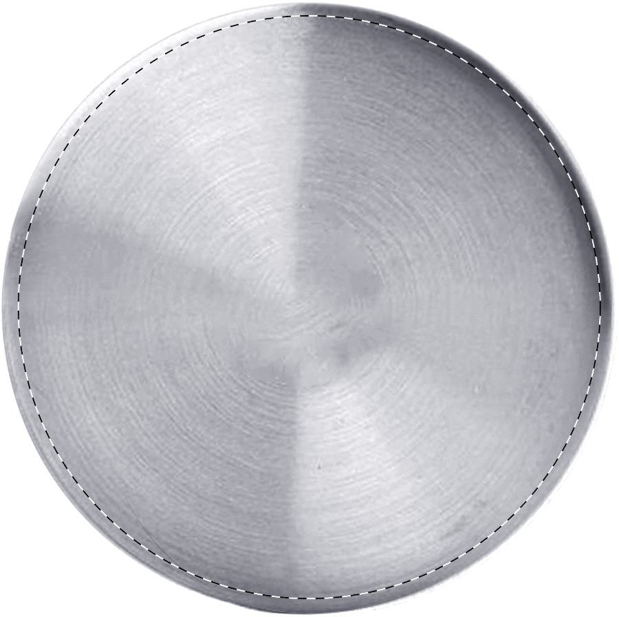 Vorderseite: 25 mm