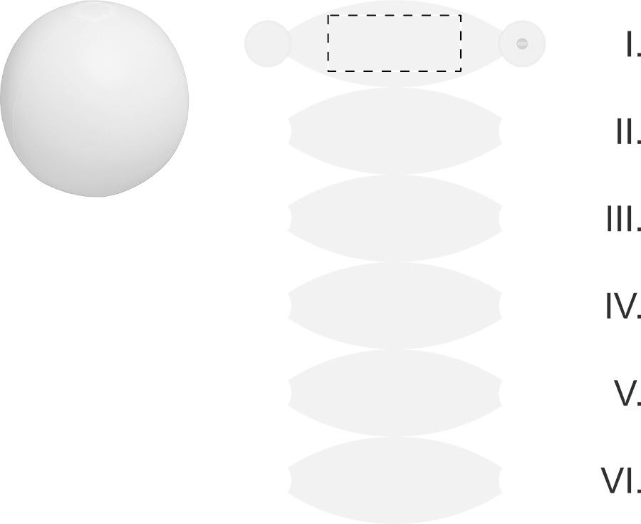 Vorderseite: 120x50 mm