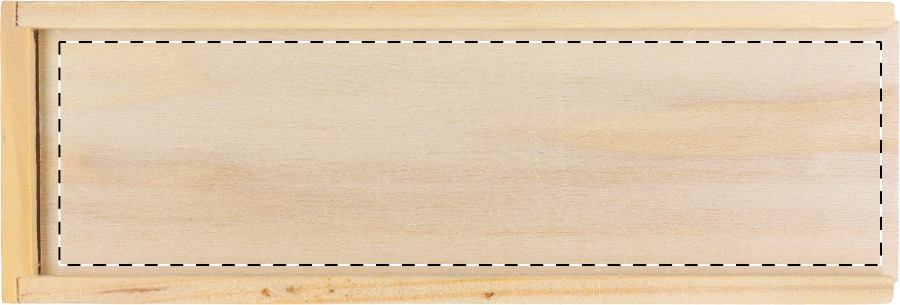 Vorderseite: 100 x 25 mm