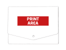 Vorderseite: 200 x 60 mm