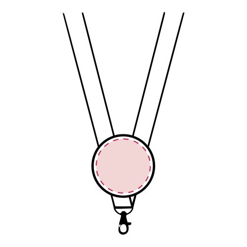 Vorderseite: Ø 25 mm
