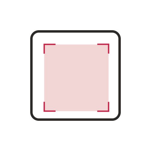 Vorderseite: 5 x 5
