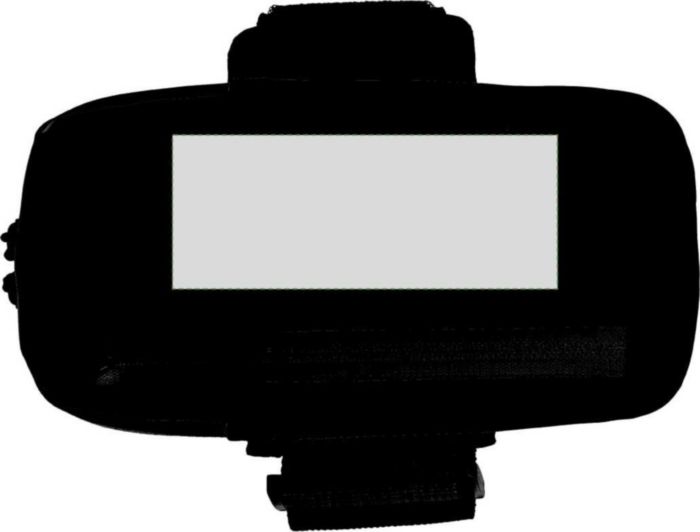 Vorderseite: 100 x 40 mm