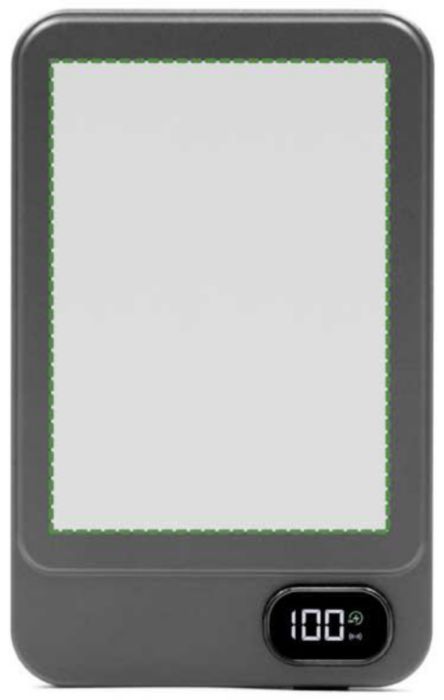 Vorderseite: 50 x 70 mm