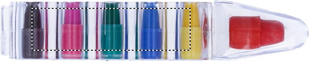 Vorderseite: 50x14 mm