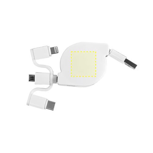 Vorderseite: 25 x 25 mm