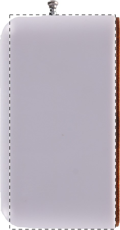 Rückseite: 40 x 20 mm