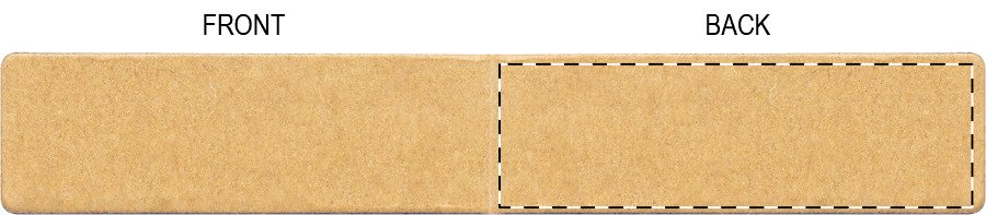 Rückseite: 40 x 10 mm