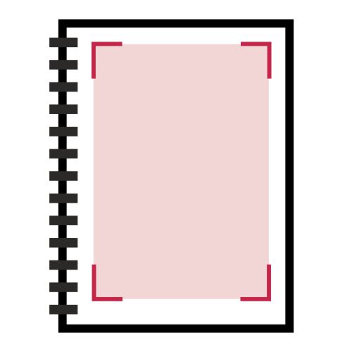 Rückseite: 100 x 180 mm