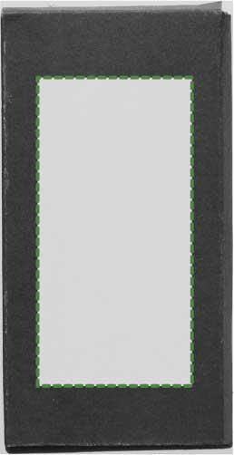 Rückseite: 30 x 60 mm