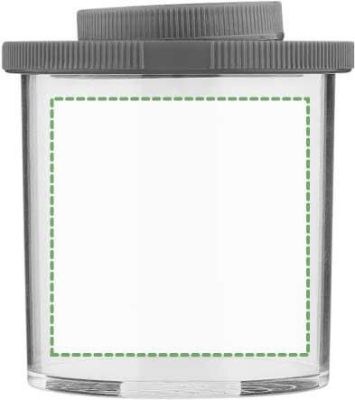 Rückseite: 40mm x 40mm