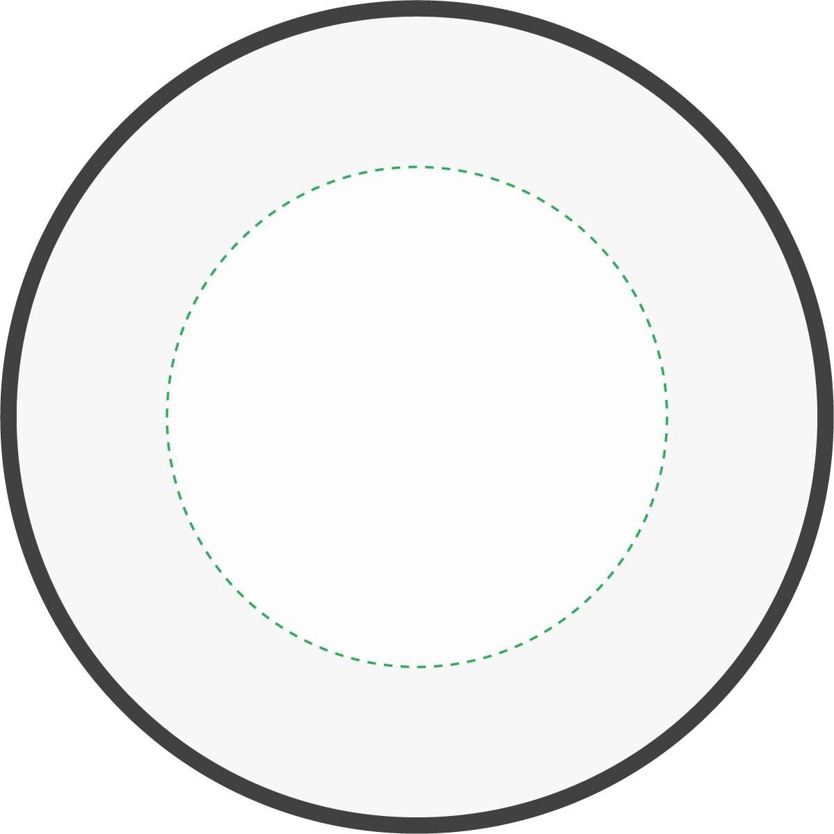 Rückseite: 100 x 100 mm