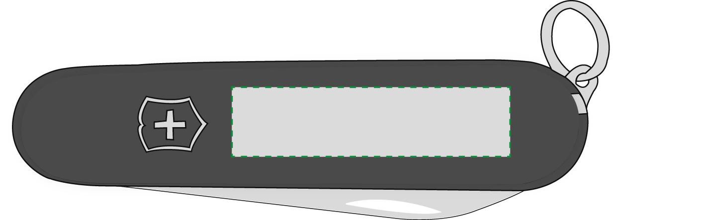 Rückseite: 40mm x 10mm