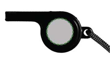 Rückseite: 15 mm