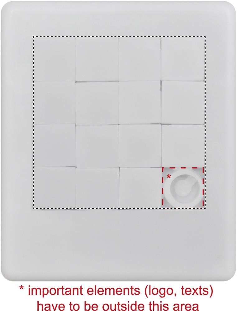 Rückseite: 55x55 mm