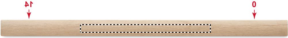 Rückseite: 80x5 mm