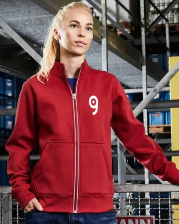 Arbeitsjacke für Damen in Unifarben mit doppelseitigem Design