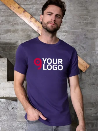 T-Shirt AXIO aus Bio-Baumwolle für Frauen mit Rundhalsausschnitt