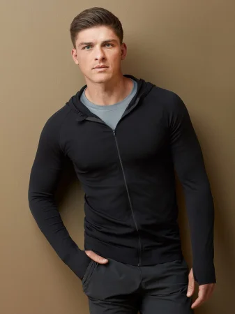 Seamless sports jacket for men