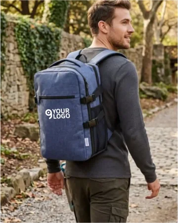 Rucksack im Kabinenformat aus 600D RPET-Polyester