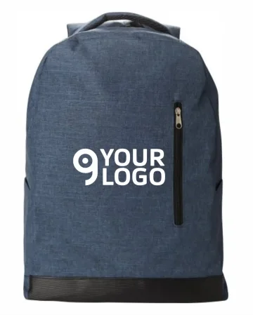 Polyester rpet (600d) rucksack celeste