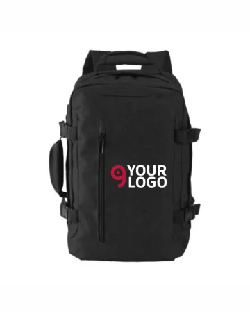Reiserucksack in kabinengröße mit laptopfach (15 zoll) aus 900d melange-polyester
